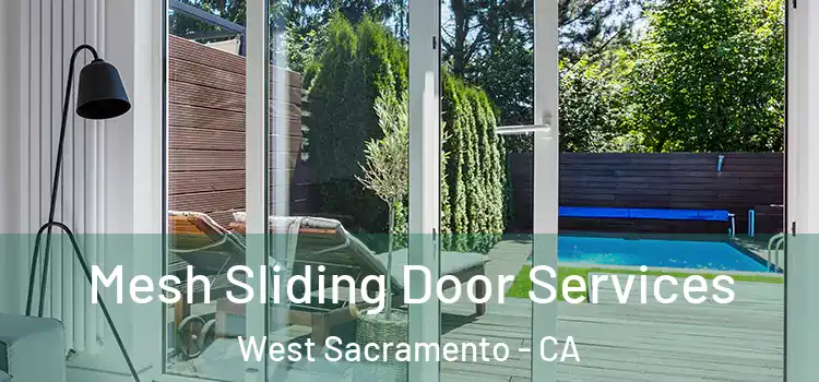 Mesh Sliding Door Services West Sacramento - CA